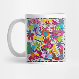 Colors of Happiness in a Lifetime Mug